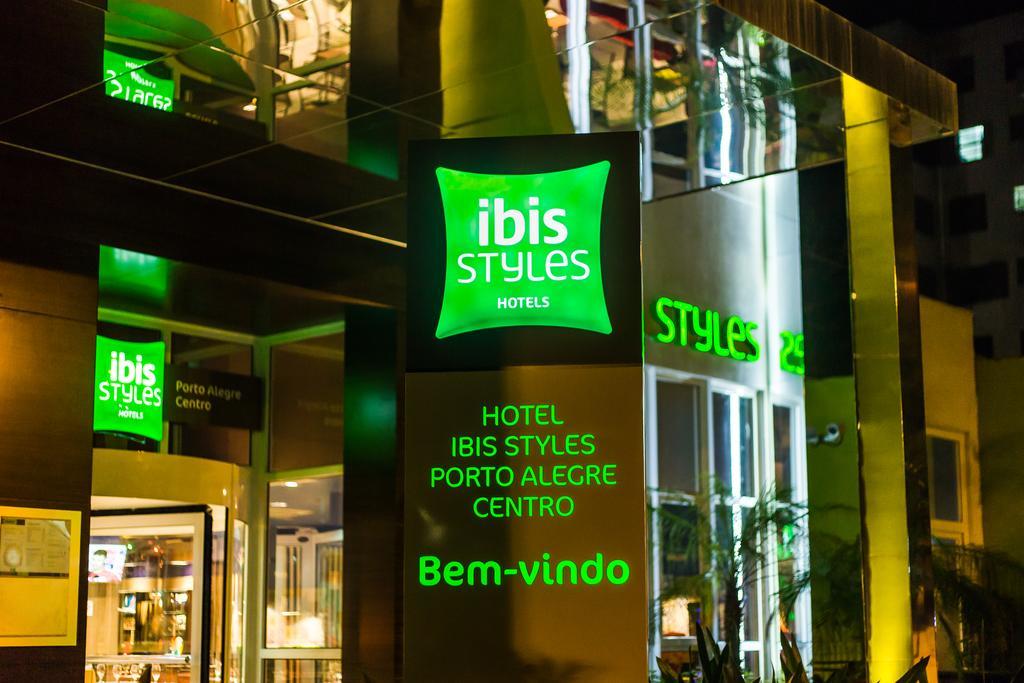 Ibis Styles Porto Alegre Centro -5 Minutos Da Rodoviaria E Do Moinhos De Vento Hotell Eksteriør bilde